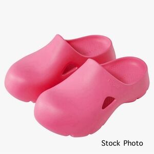 Posee Platform Clogs for Women Slip on‎ Work Cushioned Shoes with Arch Support